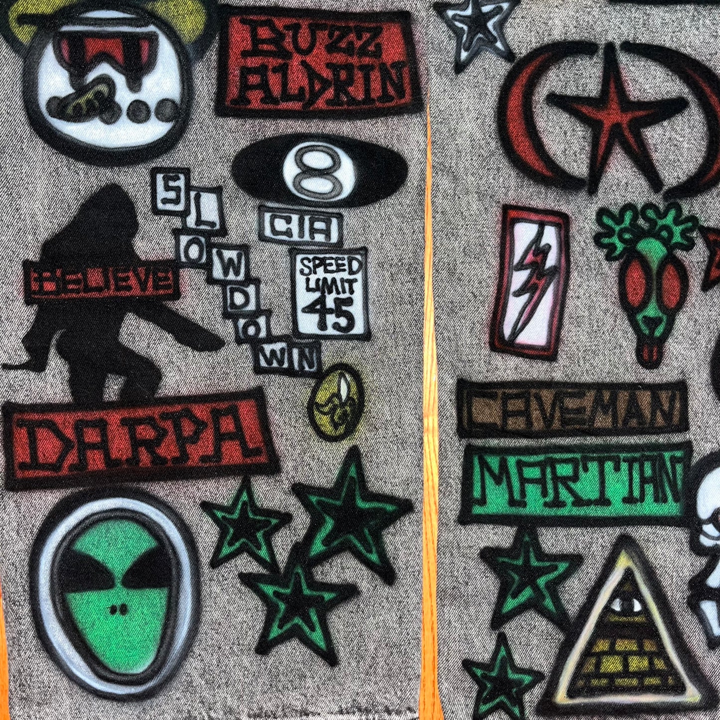 Conspiracy Denim (34"x34")
