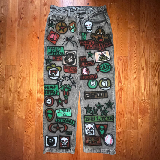 Conspiracy Denim (34"x34")