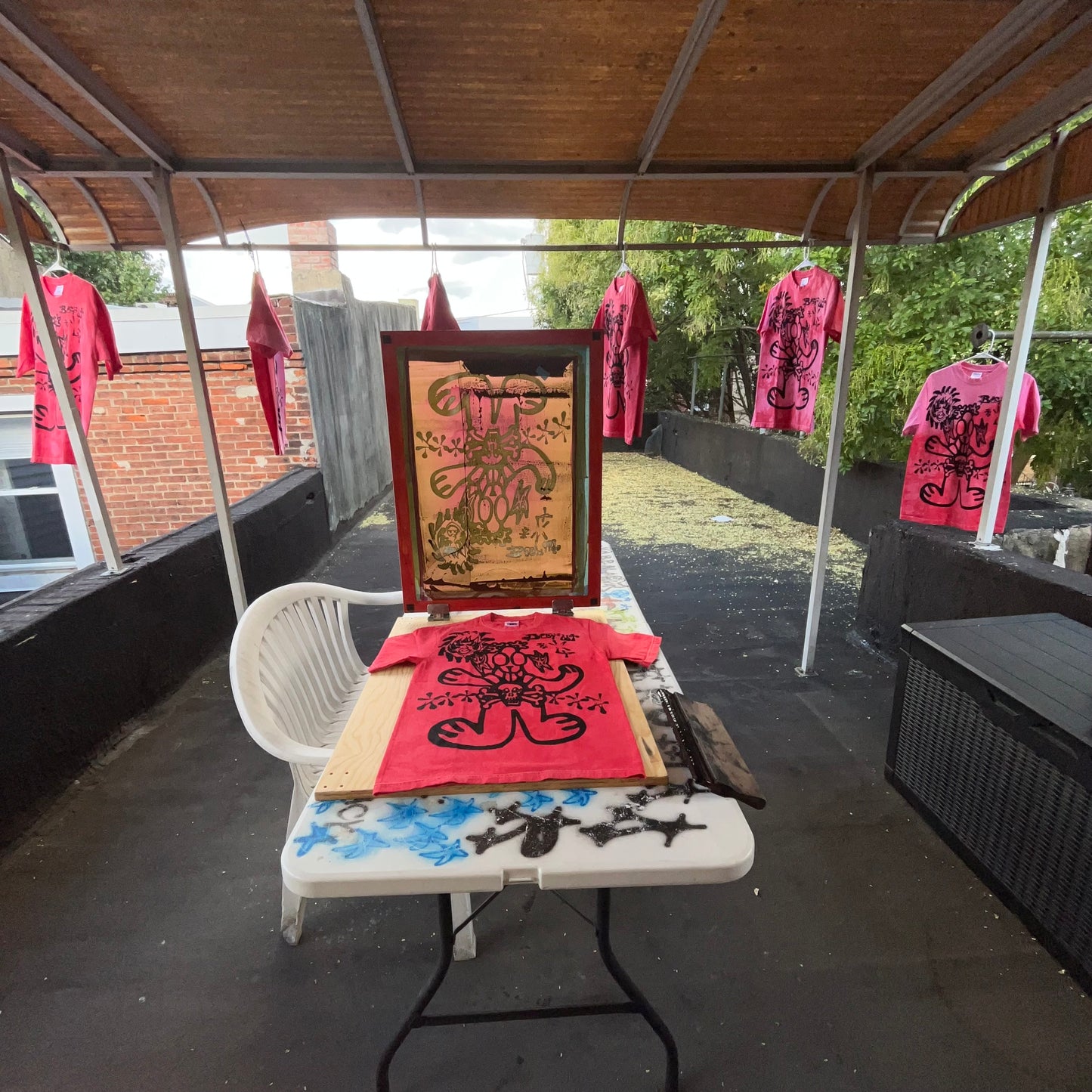 Studio on the roof prints (Multiple sizes)