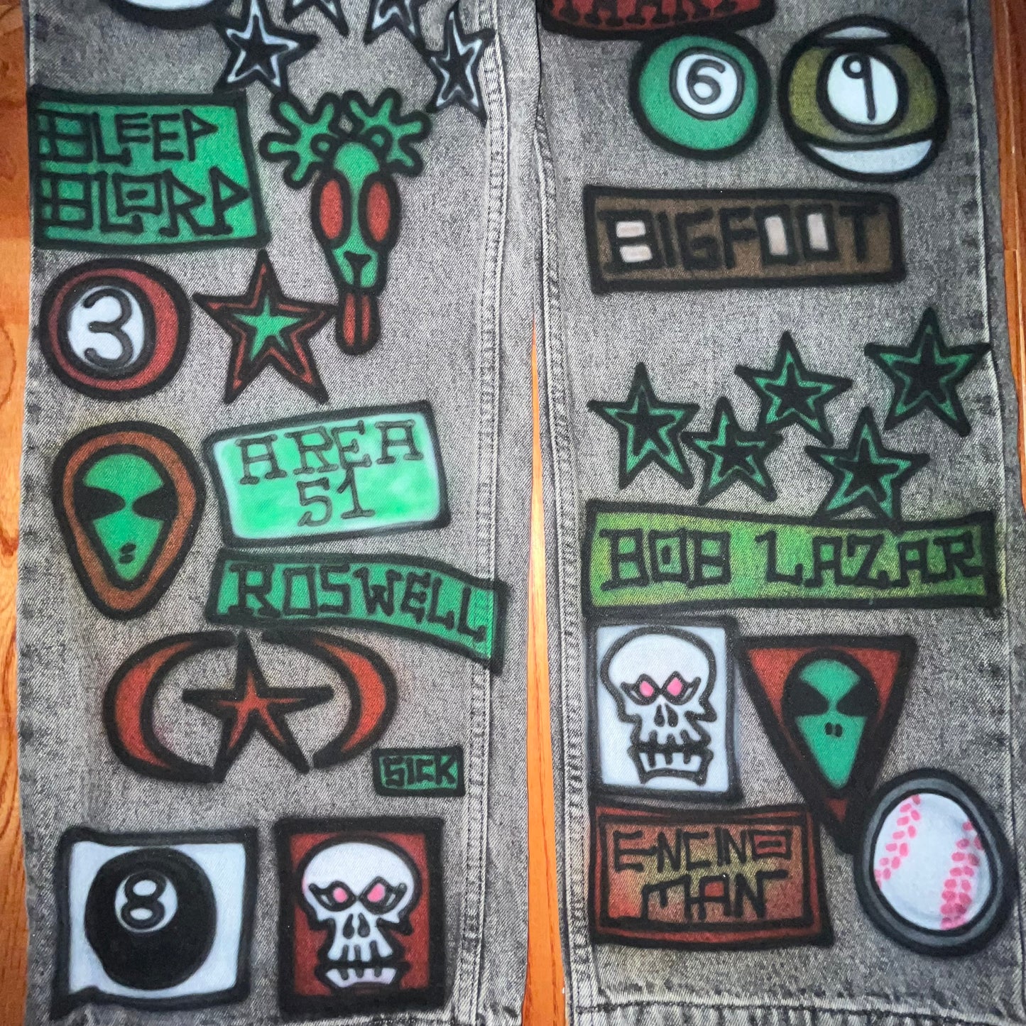 Conspiracy Denim (34"x34")